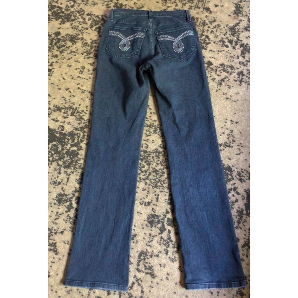Studded Pockets High Rise Jeans - Picture 4 of 7